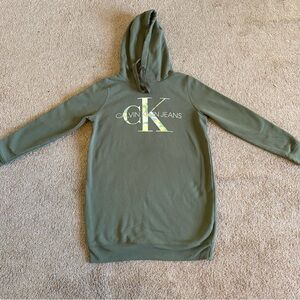 Calvin Klein Jeans Olive Hoodie